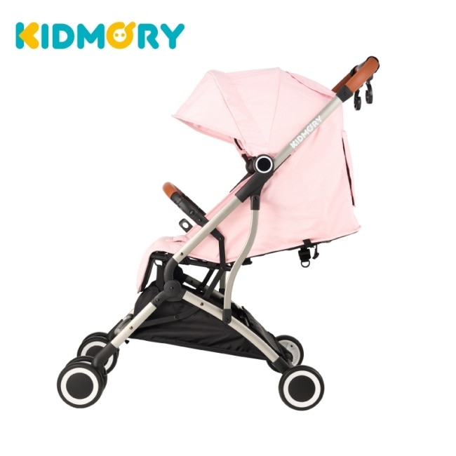 【KIDMORY】輕量秒收嬰兒推車-寶寶粉 KM-688-PK