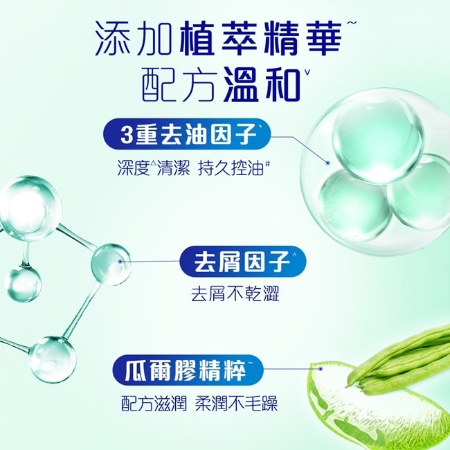 飛柔控油去屑洗髮露600g