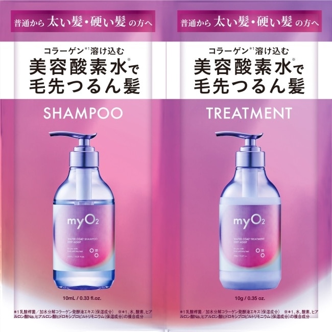 MyO2 紫光抗毛躁洗潤旅行組10ml+10g