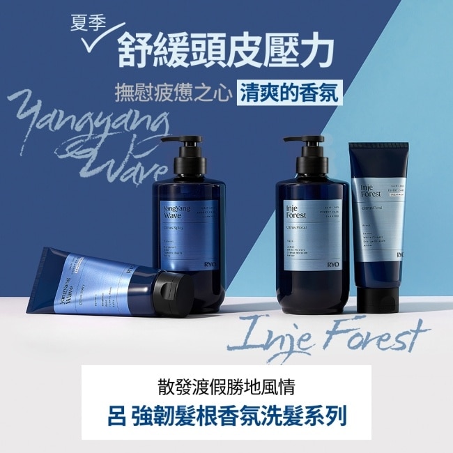 呂 強韌髮根香氛洗髮精585ml (襄陽波濤)