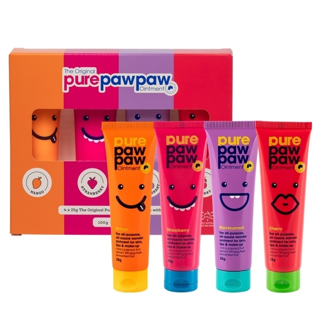 Pure Paw Paw 澳洲神奇萬用木瓜霜25g4入禮盒組