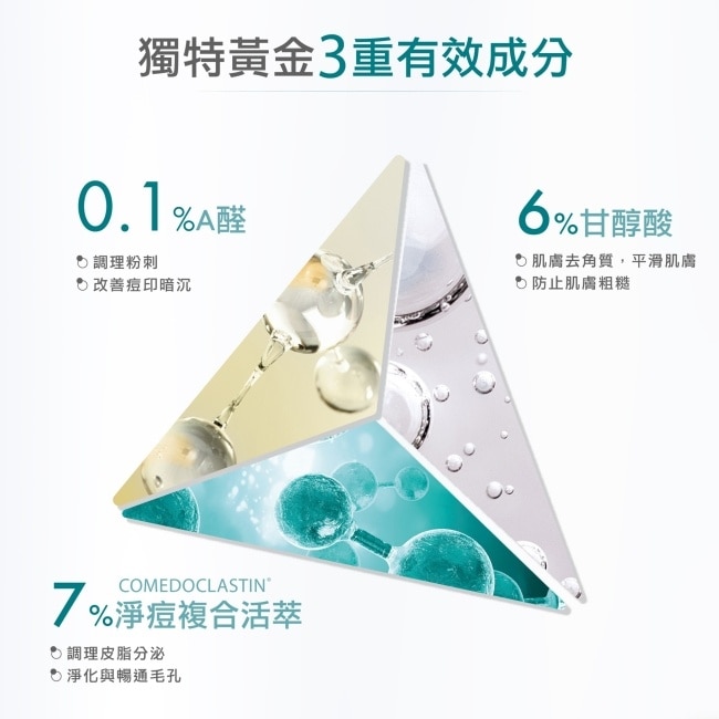 雅漾A醛速效淨痘精華40ml