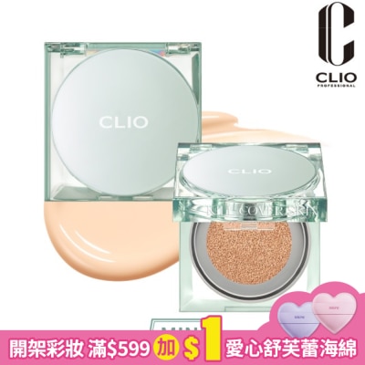 CLIO 珂莉奧 珂莉奧 防沾染柔焦氣墊粉餅袖珍版 SPF 50+ PA+++ (21N明亮色)-5g
