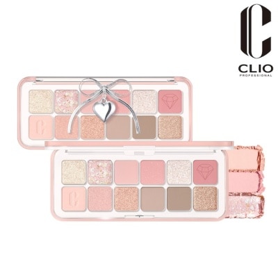 CLIO 珂莉奧 珂莉奧 玩色百搭空氣眼影盤 11潮玩橘貓-璀璨萌貓版-0.6g*12