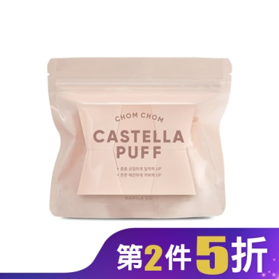 BANILA CO BANILA CO小蛋糕雙效海綿 6入