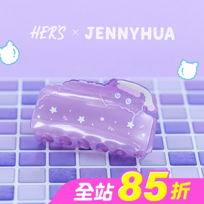HERS - HER’S x 煎妮花 雪莉熊造型髮夾1入