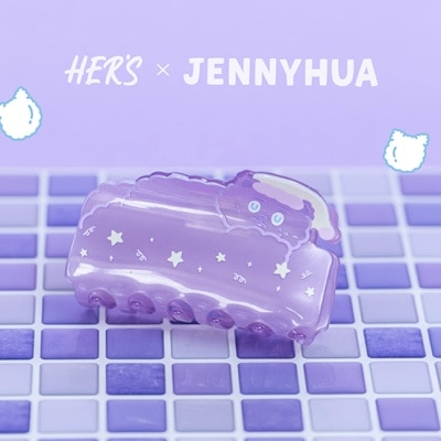 HERS HER’S x 煎妮花 雪莉熊造型髮夾1入