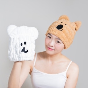 DINOTAENG 微笑元氣擦髮帽(QUOKKA)