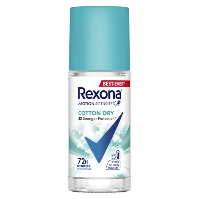 蕊娜 Rexona 蕊娜制汗爽身香體露-清新舒棉 45ML