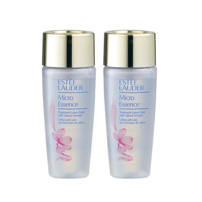 【ESTEE LAUDER 雅詩蘭黛】微分子肌底原生露櫻花輕盈版30ml*2 公司貨