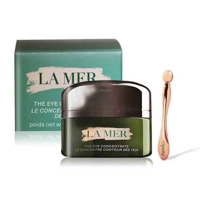 LA MER 海洋拉娜 濃萃修復眼霜(5ml)+眼部按摩棒-母親節獻禮-國際航空版