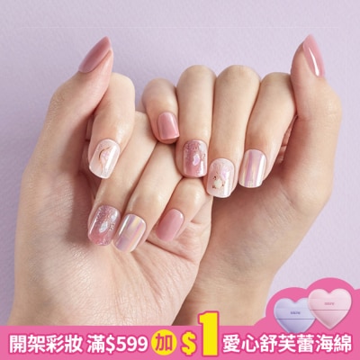 Dashing Diva Dashing Diva/M 薄型經典美甲片-香檳夢花園-30片