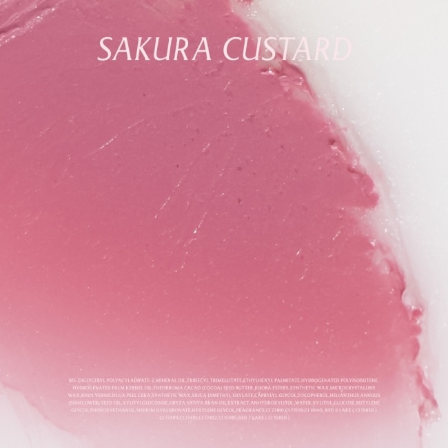 FreshO2 超補水護唇小方糖-櫻花卡士達Sakura custard 6.8g