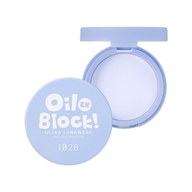 1028 Oil Block!超吸油蜜粉餅EX 5g 淡藍