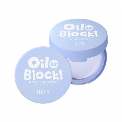 1028 1028 Oil Block!超吸油蜜粉餅EX 5g 淡藍