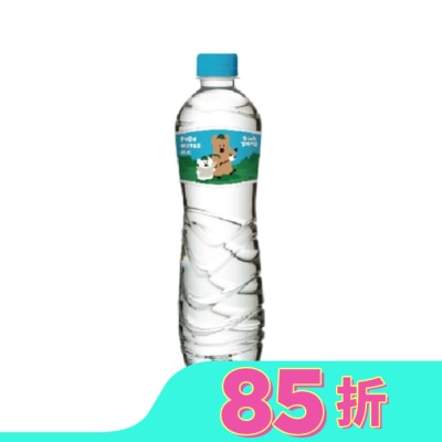 屈臣氏 Treats by Watsons 純水550ml (呆萌町聯名版)