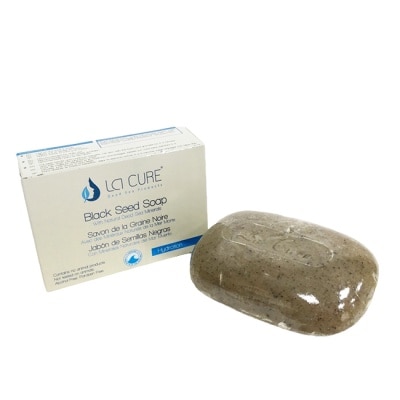 LACURE La Cure死海活性礦物黑籽草皂90g