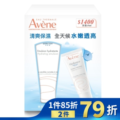 Avene 雅漾 雅漾24H全效活泉保濕精華乳清爽型二入組(雅漾24H全效活泉保濕精華乳清爽型 40ml*2)