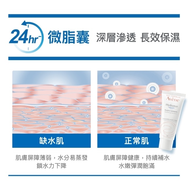 雅漾24H全效活泉保濕精華乳清爽型二入組(雅漾24H全效活泉保濕精華乳清爽型 40ml*2)