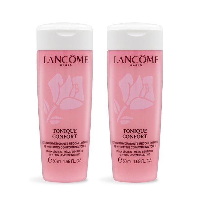 LANCOME 蘭蔻 溫和保濕水(50mlX2)-國際航空版