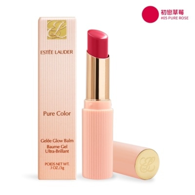 ESTEE LAUDER 雅詩蘭黛 ESTEE LAUDER 雅詩蘭黛 水啵啵琉璃潤唇膏(3g)#05 PURE ROSE 初戀草莓