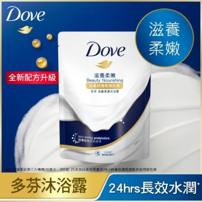 Dove 多芬 多芬滋養柔膚沐浴露 滋養柔嫩 補充包 23V 580G