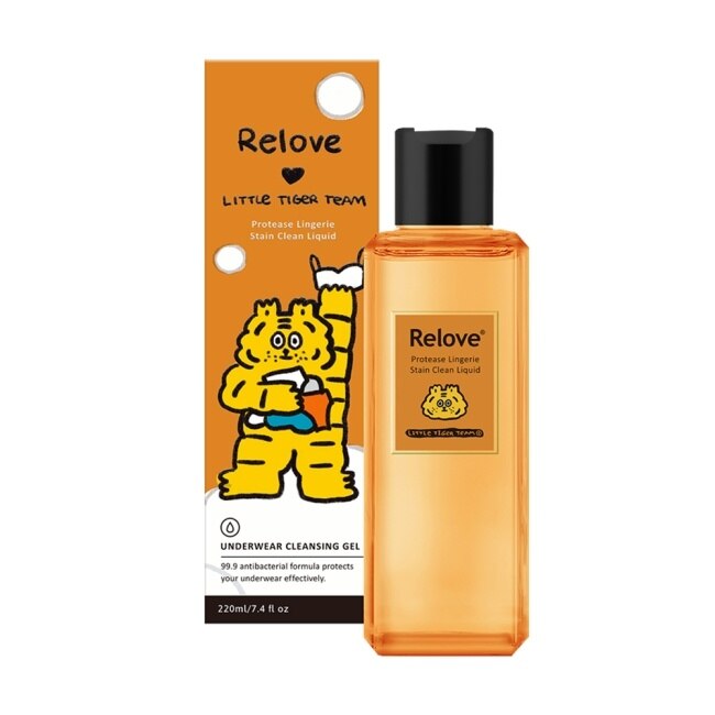 Relove私密衣物蛋白酵素去漬抑菌手洗精220ml松針薰衣草(小虎聯名)