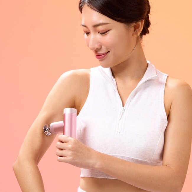 輝葉 miniV 3 heat溫感按摩槍HY-10508(俐落灰)