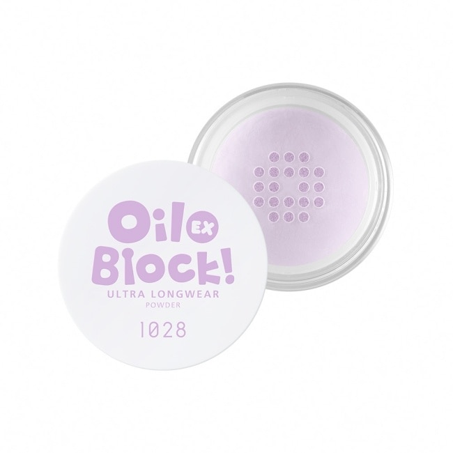 1028 Oil Block!超吸油嫩蜜粉EX 8g 嫩紫