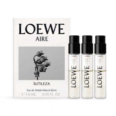 LOEWE羅威 LOEWE  Aire Sutileza 奇蹟天光淡香水(1.5ml)X3-國際航空版