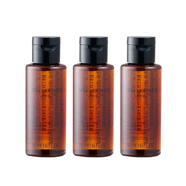 shu uemura 植村秀 山茶花精萃奢養潔顏油 50mlx3 公司貨 卸妝油 image