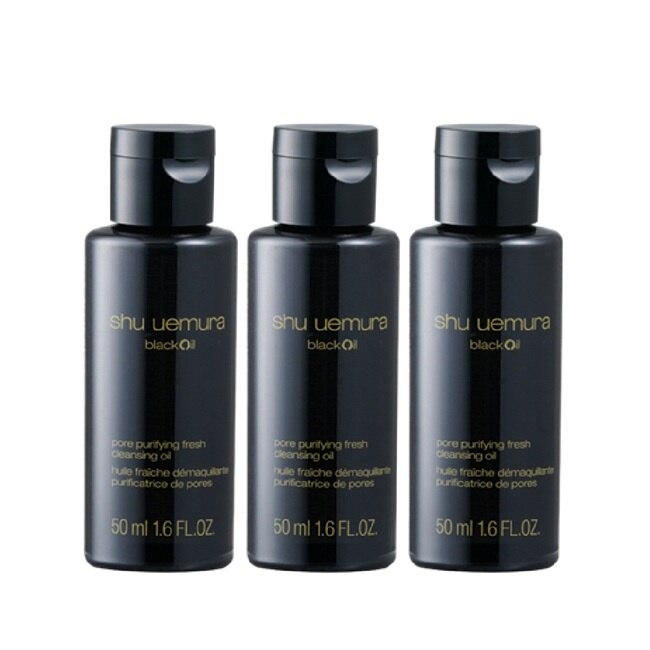SHU UEMURA 植村秀, 【shu uemura 植村秀】黑米精萃潔顏油50mlx3 公司