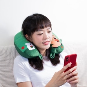 DINOTAENG 綠意圍繞U型枕 (蘋果款)