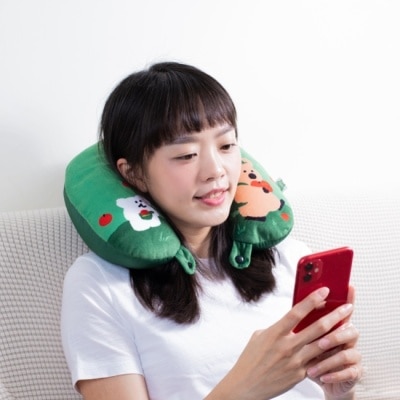 Watsons 屈臣氏 DINOTAENG 綠意圍繞U型枕 (蘋果款)