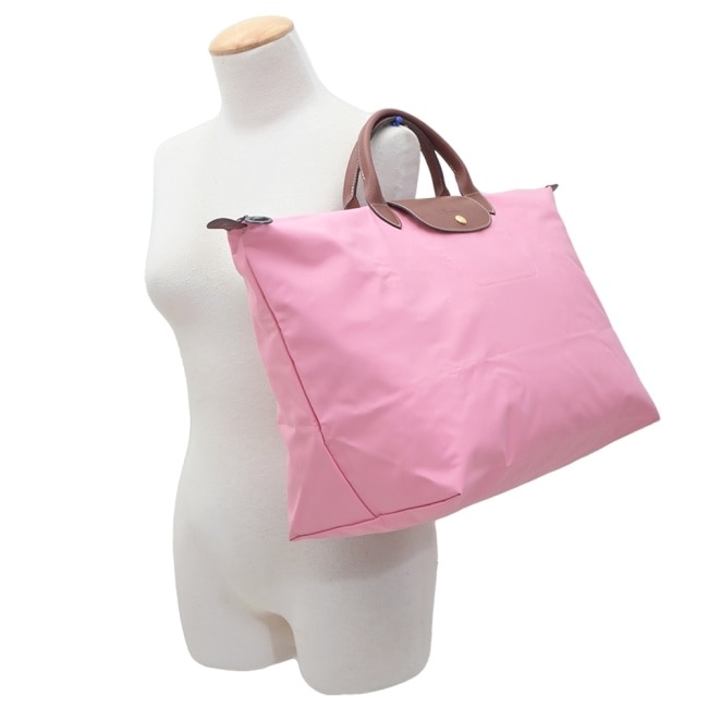 LONGCHAMP LE PLIAGE系列摺疊旅行袋(小/棉花糖粉)1624-089-P92