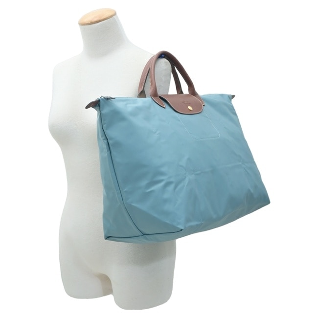 LONGCHAMP LE PLIAGE系列摺疊旅行袋(小/尤加利綠)1624-089-P93