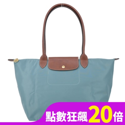 LONGCHAMP LONGCHAMP LE PLIAGE系列肩背水餃包(大/尤加利綠)1899-089-P93