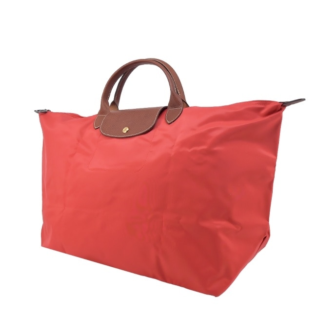 LONGCHAMP LE PLIAGE系列摺疊旅行袋(小/番茄紅)1624-089-P94