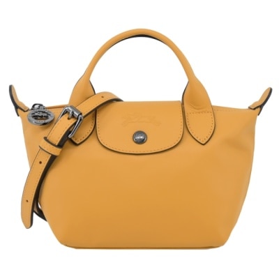 LONGCHAMP LONGCHAMP LE PLIAGE XTRA系列牛皮兩用水餃包(迷你/蜜糖)1500-987-117