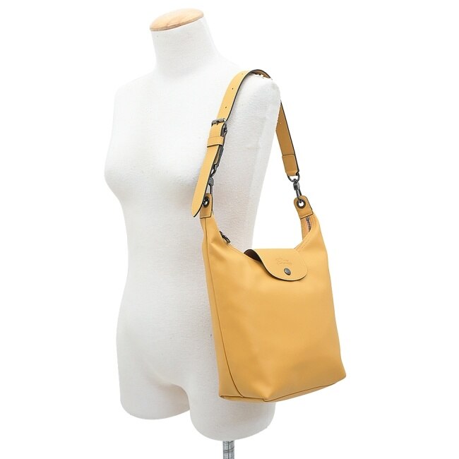 LONGCHAMP LE PLIAGE XTRA系列牛皮肩揹包(中/蜜糖)10286-987-117