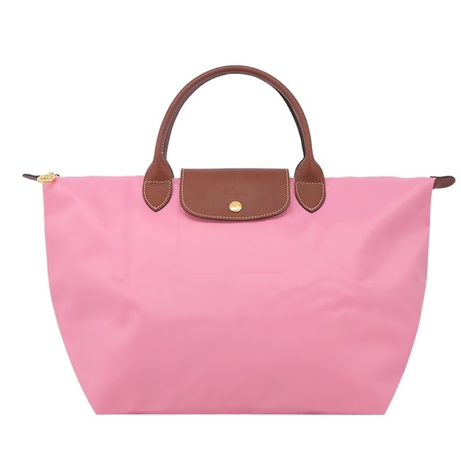 LONGCHAMP LE PLIAGE系列手提水餃包(中/棉花糖粉)1623-089-P92