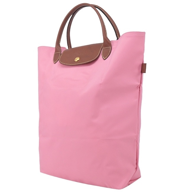 LONGCHAMP LE PLIAGE系列手提包(中/棉花糖粉)10168-089-P92