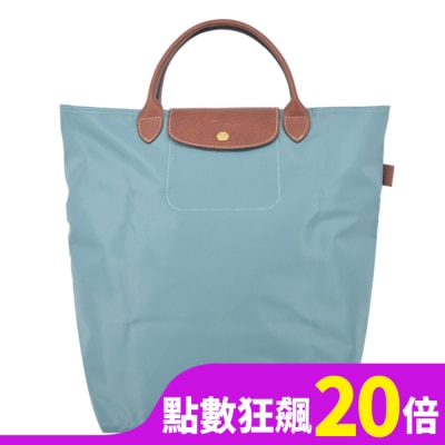 LONGCHAMP LONGCHAMP LE PLIAGE系列手提包(中/尤加利綠)10168-089-P93