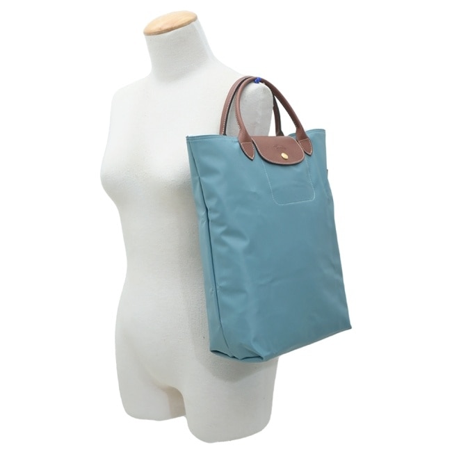 LONGCHAMP LE PLIAGE系列手提包(中/尤加利綠)10168-089-P93