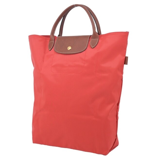 LONGCHAMP LE PLIAGE系列手提包(中/番茄紅)10168-089-P94