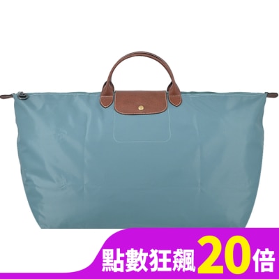 LONGCHAMP LONGCHAMP LE PLIAGE系列摺疊旅行袋(中/尤加利綠)1625-089-P93