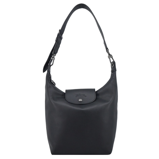 LONGCHAMP LE PLIAGE XTRA系列牛皮肩揹包(中/黑)10286-987-001