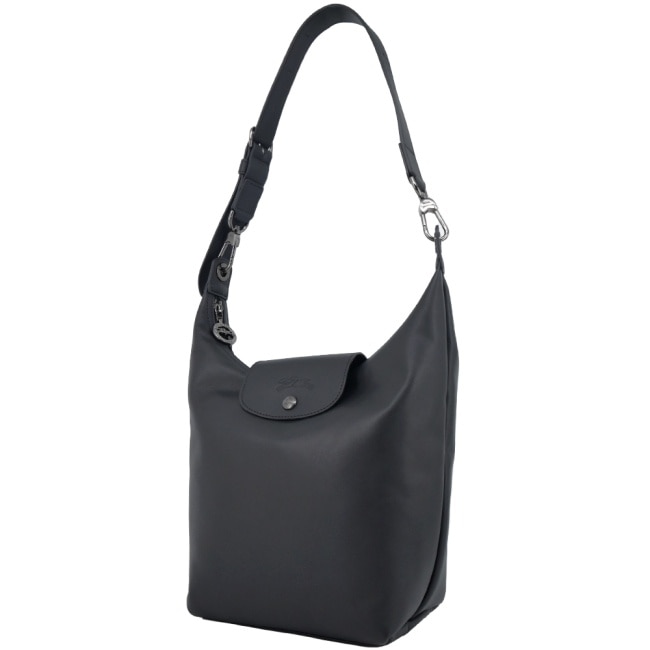 LONGCHAMP LE PLIAGE XTRA系列牛皮肩揹包(中/黑)10286-987-001