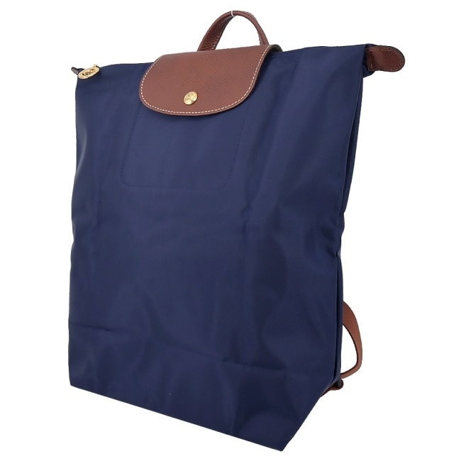 LONGCHAMP LE PLIAGE系列摺疊後背包(中/海軍藍)10284-089-P68