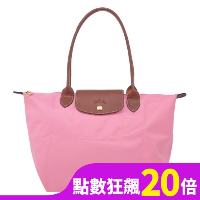 LONGCHAMP LONGCHAMP LE PLIAGE系列肩背水餃包(中/棉花糖粉)2605-089-P92